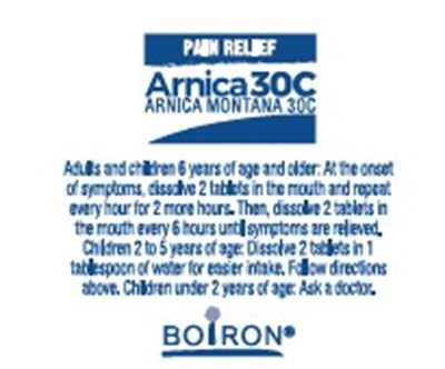 Label (Arnica 30c Tablets  Alu.1jna)